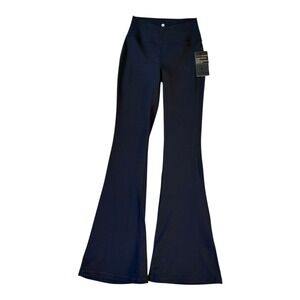 NEW 90 Degree by‎ Reflex Flare Leggings Crossover Waist Yoga Pants Black Small